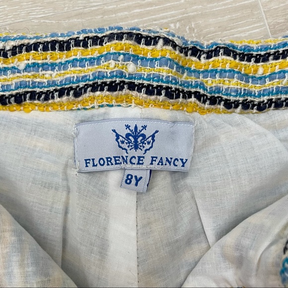 Florence Fancy Girls Tweed Filipa Shorts Size 8 - Picture 2 of 7